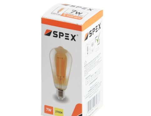 SPEX 7w 2700k thread bulb