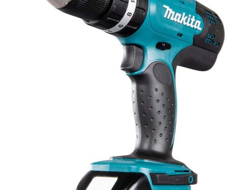 Makita DHP453RFE 18V Lithium-Ion Cordless Hammer Driver Drill 13mm (1/2″) 42Nm,1300rpm, Variable Speed, Includes 2x 3Ah Battery1x Charger, Carrycase Blue / Black