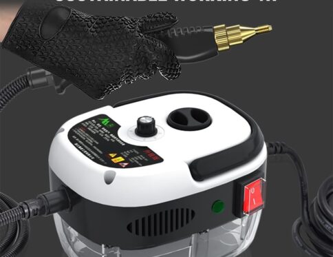 2500 W Handheld Steam Cleaner, Portable Handheld Steam Cleaner for Home Upholstery, Kitchen