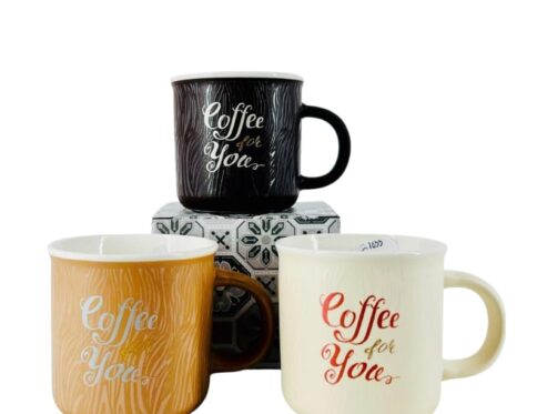 Premium Ceramic Mug Trio(Pack of 3)