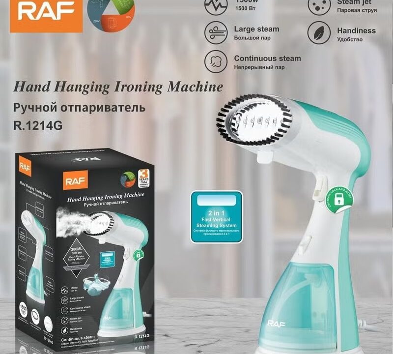 Hand handling ironing machine